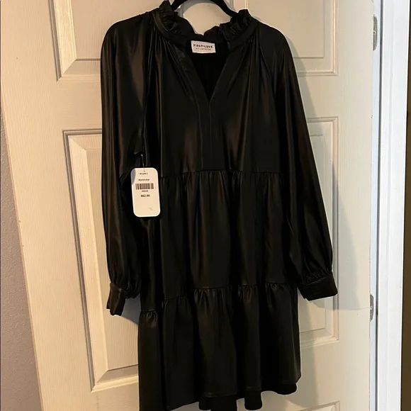 Black Long Sleeve Dress - Picture 1 of 3